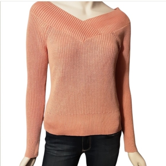 Rag & bone off the shoulder Dawn Sweater - Picture 2 of 3